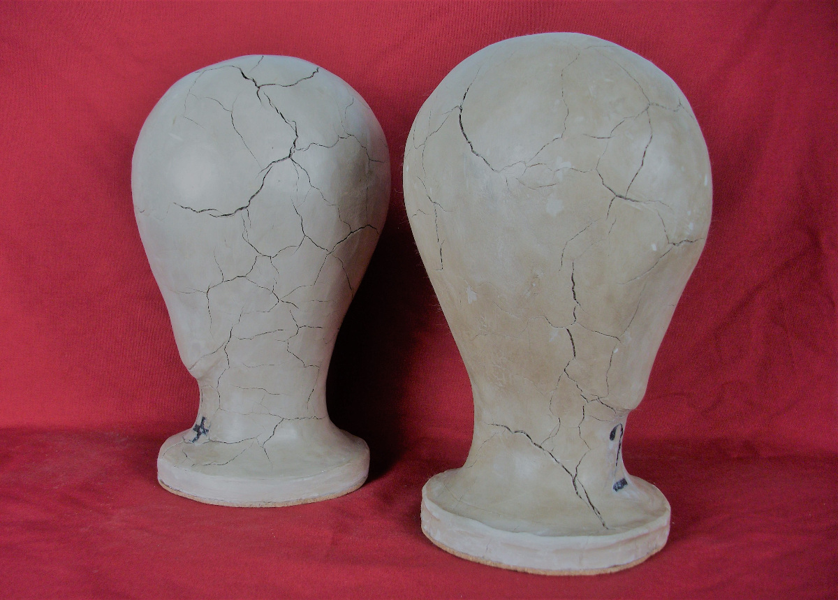 Art Deco Wig Stands